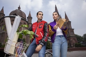 Couple Custom Varsity Jackets