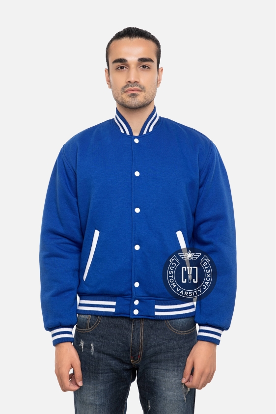 Royal Blue Fleece Jacket